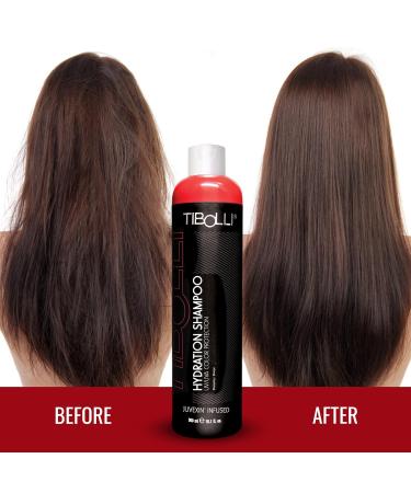 TIBOLLI Hydration Hair Shampoo - 10.1 Fl Oz for Dry Damaged & Color-Treated Hair | Moisturizing Paraben & Sulfate Free | Organic Formula for All Hair Types - Buy Online on SooperMarket.com