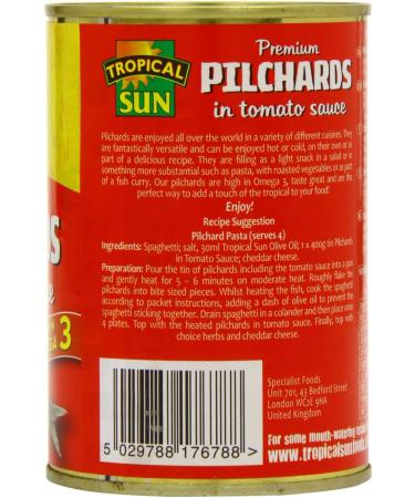 TROPICAL SUN PILCHARDS IN TOM/SAUCE - Buy Online on SooperMarket.com