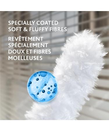 Vileda Flex & Catch Duster | Heavy Duty Dusting Kit with 3 Disposable Duster Refills | Extendable 3 Ft Handle with Stay-On Duster Hook | Traps 3X More Dust Than Feather Dusters Dusting Kit + 3 Duster Refills - Buy Online on SooperMarket.com