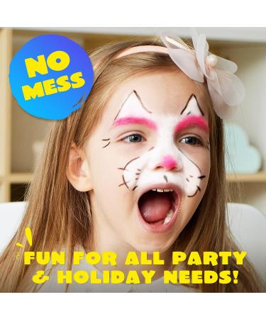 JOYIN 24 Colors Face Paint Crayons - Safe & Non-Toxic Body Makeup Pack with Metallic Colors - Ideal for Birthday Parties - Gifts for Kids - Buy Online on SooperMarket.com