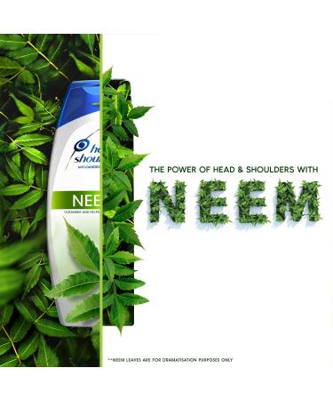 Buy Head & Shoulders Neem Anti Dandruff Shampoo 340 ml | Effective Scalp Care | International Shipping Available - Buy Online on SooperMarket.com