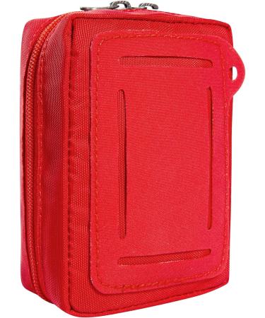 Tatonka First Aid XS Bag - Empty First Aid Kit with Divided Compartment & Belt Loop - Compact 10 x 7 x 4 cm - Ideal for Custom Filling - Durable Red Design - Buy Online on SooperMarket.com
