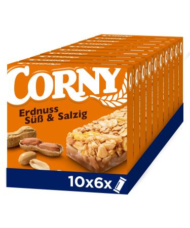 Cereal bar Corny Classic Sweet & Salty with delicious roasted and salted peanuts 60x25g Sweet & Salty Peanut