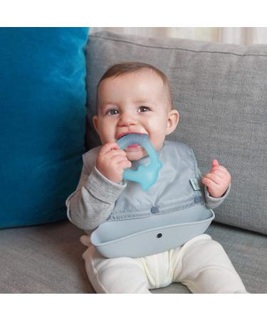 Green Sprouts Cool Nature Teethers 2-Pack - Yellow & Aqua for 3+ Months - Buy Online on SooperMarket.com