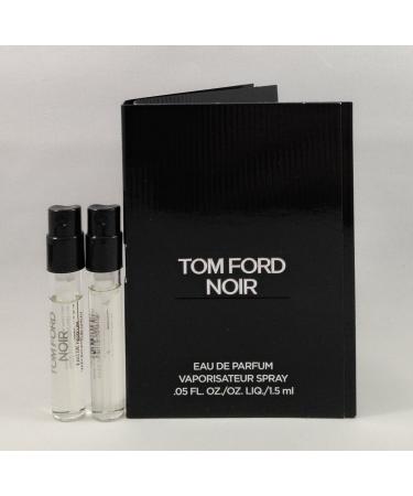 2 Tom Ford Noir EDP Spray Travel Sample Vial .05oz/ 1.5ml Each