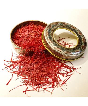 Premium 100% Pure Organic Super Negin Saffron Threads (3g) - A+ Grade - Buy Online on SooperMarket.com