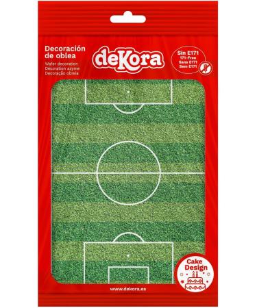 dekora Dekora Football Pitch Wafer for Cake Edible Cake Topper for Children's Birthday Cake A5 (145124) - Buy Online on SooperMarket.com