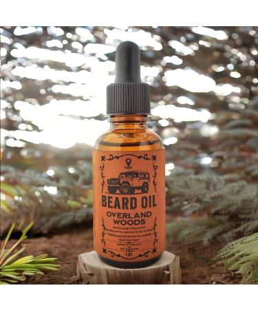 JTM Vintage Overland Woods Beard Oil - Premium Grooming for the Modern Man | Buy Internationally - Buy Online on SooperMarket.com