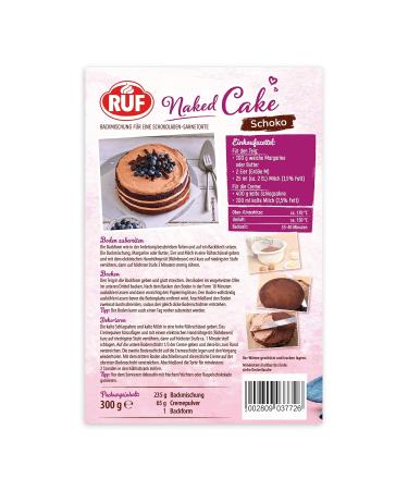 Buy Call Naked Cake Chocolate Baking Mix Perfect for Chocolate Cream Birthday & Wedding Cakes | 300g | International Shipping - Buy Online on SooperMarket.com