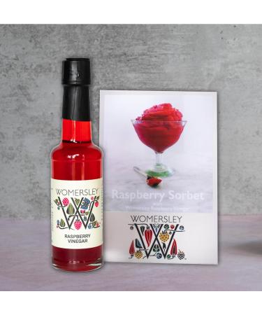 Womersley Gourmet presentation gift box with recipe cards - British Fine Fruit Vinegar for cooking salad dressing marinades Great Taste Award Winners (2 x 150ml) - Buy Online on SooperMarket.com