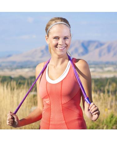 Elastic Sports Headbands - Thick Non-Slip 4 Pack for Women & Men | Durable Comfortable & Stylish - Buy Online on SooperMarket.com