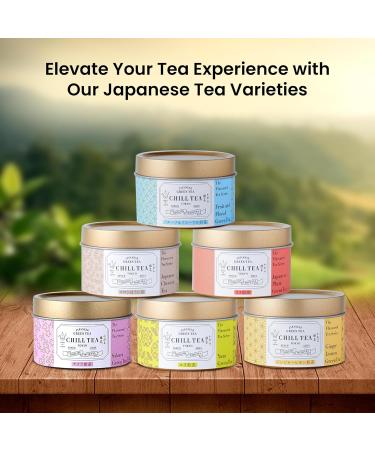 Fruit & Floral Green Tea by CHILL TEA Tokyo (30g Loose Leaf)- Japanese Tea Loose Leaf Tea Flavoured Tea- Fruity & Floral Flavour Fruit with Rosehip Made in Japan. - Buy Online on SooperMarket.com