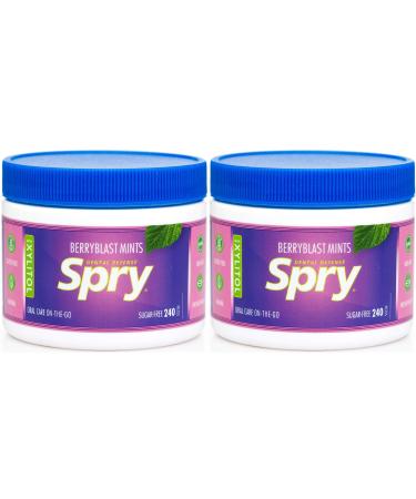 Xlear Spry Berryblast Mints Sugar Free 240 Count (144 g)