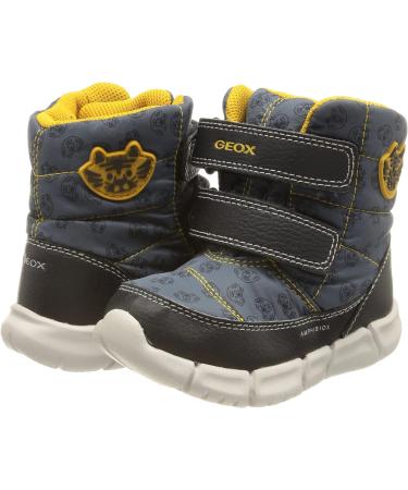 Geox Baby Flexyper Boy B ABX Hi-Top Sneakers - 4.5 UK Child - Avio Ochreyellow - Buy Online on SooperMarket.com