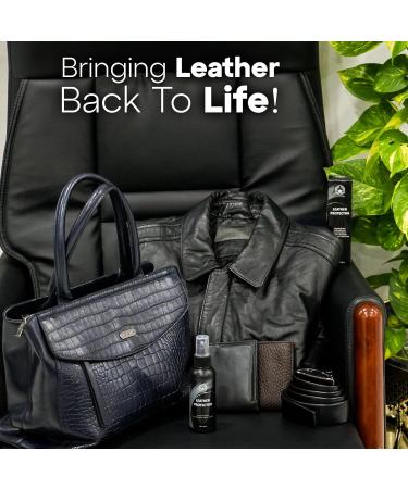 Premium Leather Protector Spray | Waterproof & Stain Resistant for Shoes Bags Car Seats & Upholstery - Buy Online on SooperMarket.com