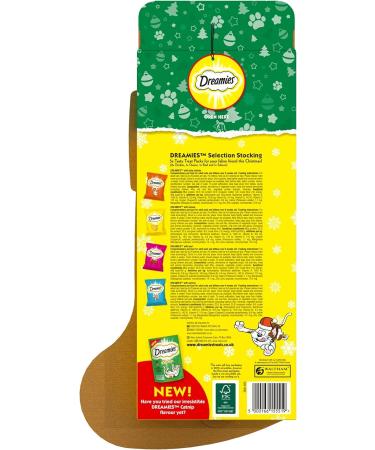 Dreamies Variety Stocking Adult Cat Treats 5 x 30g bags (1 X Stocking) 150 g (Pack of 1) - Buy Online on SooperMarket.com