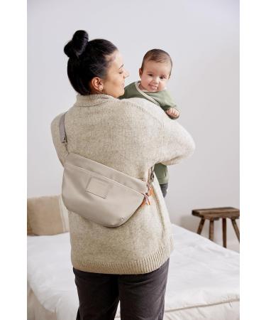 L SSIG Baby Stroller Organizer Shoulder Bag | GRE Buggy Bum Bag - Humus Brown | International Shipping Available - Buy Online on SooperMarket.com