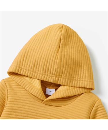 PatPat Toddler Hoodie - Solid Ginger, 5-6 Years - Buy Online on SooperMarket.com