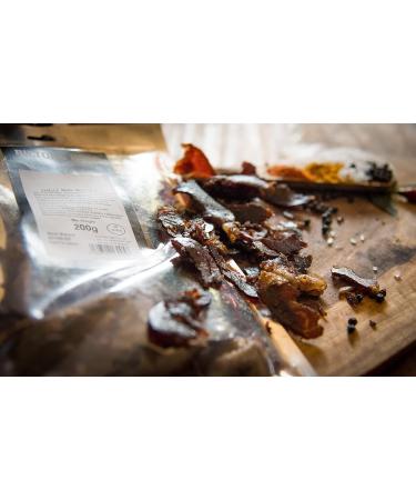 Biltong Boss Chilli Beef: Premium High Protein Snack, Gluten-Free & Keto Friendly 200g - Buy Online on SooperMarket.com
