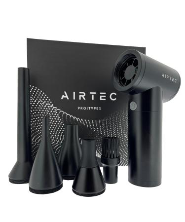 IT Dusters AirTec Metal Cordless Electric Air Duster Blower for PC Laptop Console Electronics and Home Cleaning Environmental Alternative to Spray air can Duster Keyboard Cleaner (Type 1)