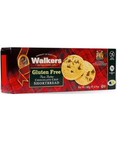 Walker's Gluten Free Pure Butter Chocolate Chip and Ginger & Lemon Shortbread Rounds - 2 x 140 grams - Buy Online on SooperMarket.com