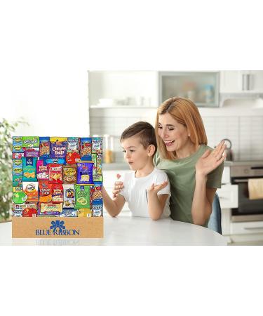 45 Count Snack Box Care Package - Ultimate Variety Pack for Office, Schools & Family - Bulk Bars, Cookies, Chips, Candy & Treats - Perfect Gift Basket for College Students and Military Personnel - Buy Online on SooperMarket.com