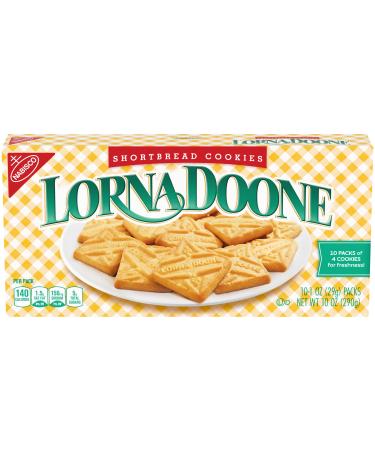 Lorna Doone Shortbread Cookies, 10 Packs (4 Cookies Per Pack)
