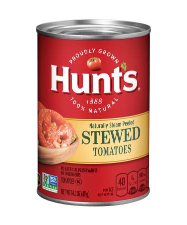 Hunt's Stewed Tomatoes, 14.5 oz, 12 Pack