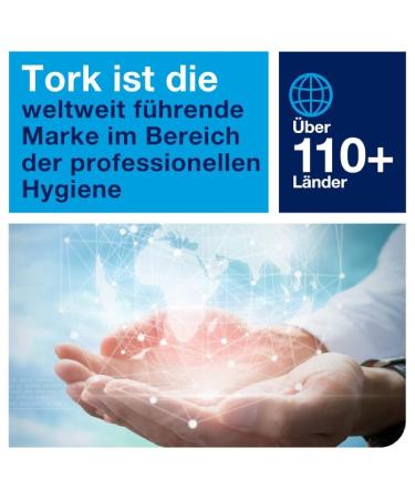 Tork 610133 Multi-Purpose Paper Wiper for M1 Mini Donor System | 1-Layer Stable White Paper | 3 x 120m Advanced Single Rolls - International Shipping Available - Buy Online on SooperMarket.com
