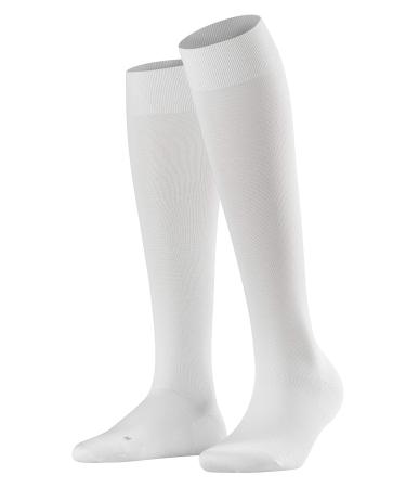 FALKE women's knee socks Energizer W KH soft material with compression 1 pair white (White 2009) - calf circumference W2 41-42