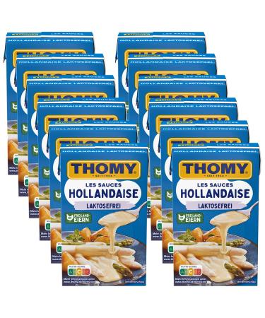 THOMY Les Sauces Hollandaise Lactose-free 250ml Combiblock Pack of 12 (12x250ml)