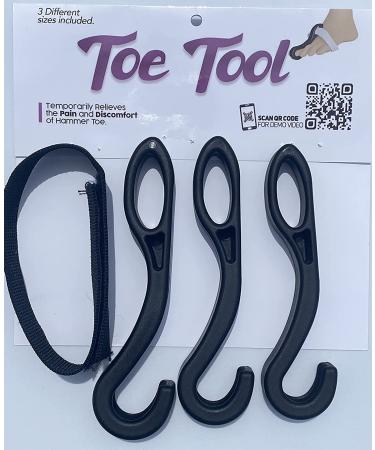 Hammer Toe Corrector for Men & Women - Straightener for Bent & Crooked Toes in 3 Sizes - Toe Splint & Alignment Support - Buy Online on SooperMarket.com