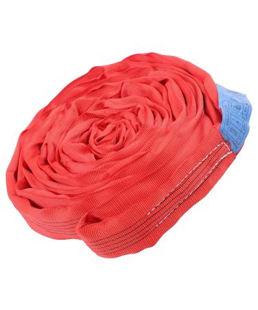 High-Quality 4m Polyester Crane Lifting Rope | Durable Flat Lifting Strap for Ship Transport | Wear-Resistant & Tight Seams - Buy Online on SooperMarket.com