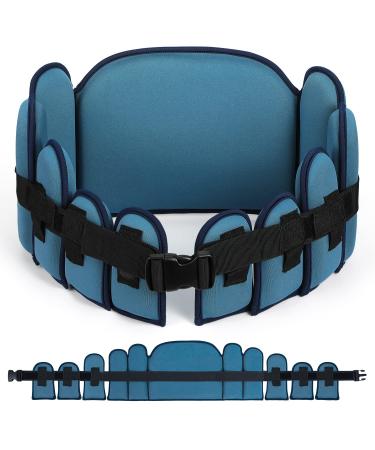 Swim Belt Water Aerobics Equipment: Sportneer Swimming Exercise Pool Aqua Float Belts Jogger Floatation Aid Buoyancy Belt Aquatic Training Accessories for Adults Youth Kids Fitness Workout Therapy Dark Blue