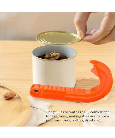 SUL Ring Pull Can Opener Designed for Weak Hands Weak Grip or Limited Dexterity Arthritis Elderly Children and Anyone with Low Strength Makes Easy Work of Opening Cans jar (Orange) - Buy Online on SooperMarket.com