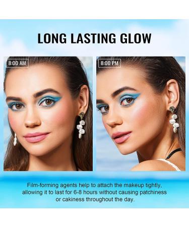 Oulac Sensual Touch Powder Sunkissed Bronzer - Subtle Shimmery Bronze Powder for Natural Glow (B02) Gold Coast - Buy Online on SooperMarket.com