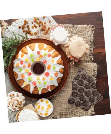 VILLFUL 6pcs Christmas Silicone Molds Christmas Resin Scented Pendant Making Mold Xmas Tree Pan Christmas Fondant Christmas DIY Mold Handmade Mold Silica Gel Christmas Tree Accessories - Buy Online on SooperMarket.com