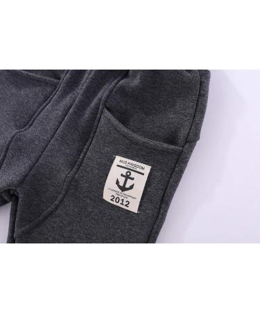 Mud Kingdom Little Boys Fleece Pants 6-7 Years | Anchor Red | Warm Winter Tight Fit - Buy Online on SooperMarket.com
