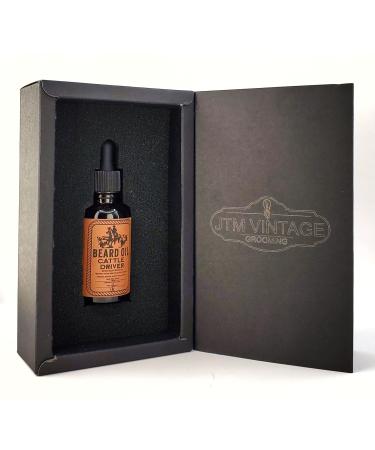 JTM VINTAGE Cattle Driver BEARD OIL