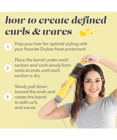 Buy Drybar The Half Shot Small Round Blow-Dryer Brush - Fast & Easy Blowouts Perfect for Layers Curls & Waves - International Shipping Available - Buy Online on SooperMarket.com