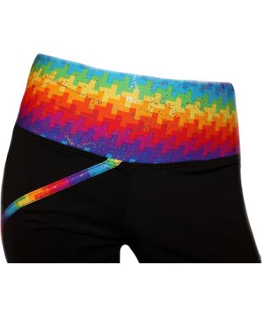 Ice Fire Figure Skating Criss Cross Pants - Spectrum Gold X-Small - Buy Online on SooperMarket.com
