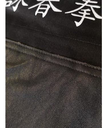 Canvas & PU Leather Wing Chun Wall Punching Bag - Three Sections (Unfilled) - Buy Online on SooperMarket.com