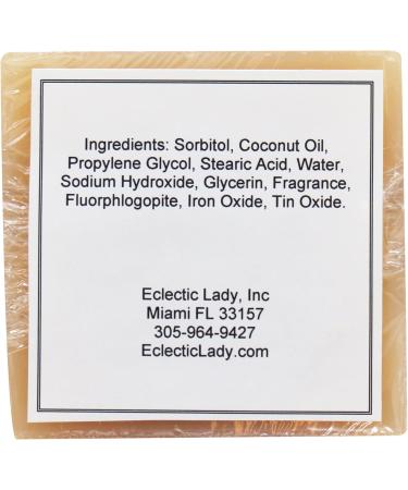 Butterscotch Glycerin Soap - Natural 4 oz Bar by Eclectic Lady | Moisturizing & Luxurious | Shop Internationally - Buy Online on SooperMarket.com