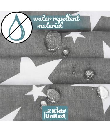 Breathable Washable Baby Diaper Wrap Pad | 50x70 cm Zigzag Gray | Reusable Infant & Toddler Ceiling Pad - Buy Online on SooperMarket.com