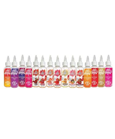 Mr Syrups Combo Party Pack Kit of 15 Flavoured Syrup multipack Best in taste Delicious Sugar-Free syrup for Coffee Cocktails Mocktails Juices Iced Tea Milkshake & Baking (60ml Bottle Combo)