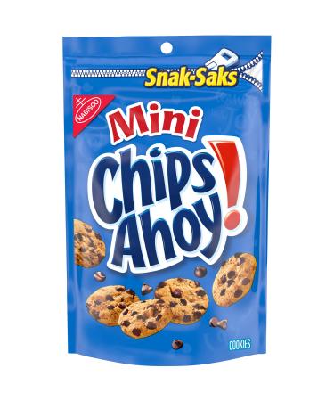 Mini CHIPS AHOY Original Chocolate Chip Cookies, 1 Snak-Sak (8 oz.) 8 Ounce (Pack of 1)