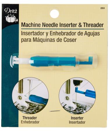 Dritz 253 Machine Needle Inserter & Threader for Sewing