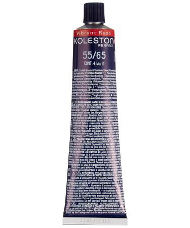 Wella Professionals Koleston Perfect Permanent Creme Hair Color 55/65 - Light Brown Intensive Violet 60 ml - International Shipping Available - Buy Online on SooperMarket.com