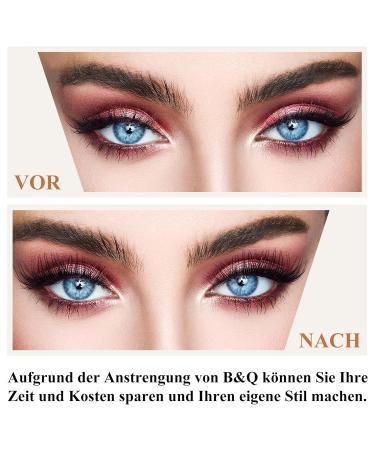 Buy 72 PCs DIY Individual Eyelashes - B&C Wispy & Fluffy Single Extensions for Beginners | Reusable C-10 mm | International Shipping - Buy Online on SooperMarket.com