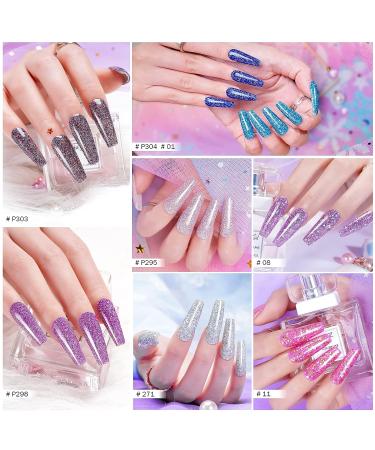 Wakaniya Dip Powder Nail Kit - 20 Colors Glitter Starter Kit for Beginners | Nail Dipping Powder Set with Activator, Top Coat, Base | Professional DIY Nail Art - Buy Online on SooperMarket.com